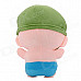 04 Funny Artillery Plush Toy - Green + Pink + Blue