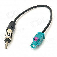 D13032806X Radio to Antenna Adapter Cable for VW Passat / Sagitar / Magotan - Black + Green + Silver