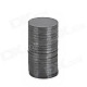 Round Shaped Ferrite Magnet for Electronic DIY - Black (18 x 1.6mm / 20 PCS)