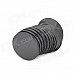 Round Shaped Ferrite Magnet for Electronic DIY - Black (18 x 1.6mm / 20 PCS)