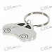 Stainless Steel Car Keychain