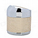 YHG001 High Quality Stainless Steel Automatic Shell Cover Ashtray - Silver + Light Golden