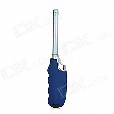 D02 Yellow Flame Butane Gas Lighter - Blue