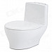 Creative Mini Flush Toliet Shaped Rechargeable USB Media Player Speaker w/ SD - White