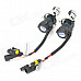 Merdia H4 35W 4300K 3000lm Yellow Light Car HID Xenon Lamps (DC 12V / 2 PCS)