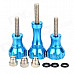 HR51-BL CNC Aluminum Spare Screw Kit for Gopro Hero 4/ 3 / 3+ / 2 / SJ4000 - Blue (3 PCS)