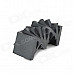 Square Shaped Ferrite Magnets for DIY - Black (17 x 17 x 4mm / 10 PCS)