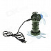 Portable Fire Hydrant Style 2-Mode Plastic USB Fan - Green