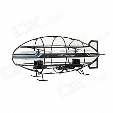 SH 6045 3.5-CH Double Shaft Remote Control Airship w/ Gyro - Black + White