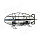 SH 6045 3.5-CH Double Shaft Remote Control Airship w/ Gyro - Black + White