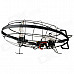 SH 6045 3.5-CH Double Shaft Remote Control Airship w/ Gyro - Black + White