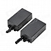 TAD-K62 2-Channel Wireless Remote Control Switch Set - Black + Wood (110~240V)