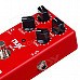 NUX HG-6 High Gain Distortion Guitar Effect Pedal - Red