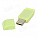 HC-629 Ladder-Shaped Micro SD/TF Card Reader - Green (32GB)