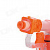 Beiduoli BL12105 Plastic Gun + Sponge Bullet Toy for Kids - Orange