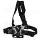 Adjustable Chest Mount Harness Camcorder Shoulder Strap for Gopro Hero 4/ 3+ / 3 / 2 / SUPTig Sports DV