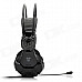 Genuine E-3lue HS707 Gaming Headphones w/ Microphone - Black (3.5mm Plug / 215cm)