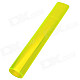 DIY Car Headlamp Light PVC Sticker - Fluorescent Yellow (120cm)