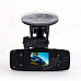 LSON GS5000 1.5" 120-Degree Wide Angle HD Car DVR w/ AV OUT - Black + Pink