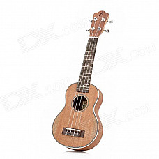 21" Sapele Plywood 4-String Ukulele - Brown