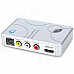 FY1320 1080P HDMI to AV / S-Video High Definition Video Audio Converter - Silver
