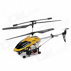 Alloy 3.5-CH Radio Control R/C Helicopter w/ Blowing Bubbles Function - Yellow