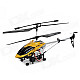 Alloy 3.5-CH Radio Control R/C Helicopter w/ Blowing Bubbles Function - Yellow