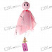 Japan Sunny Doll with Bell Pendants (Pink)