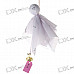 Japan Sunny Doll with Bell Pendants (White)