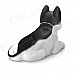 LT3362 Husky Style Car Decoration Display Shaking Dog Toy - White + Black