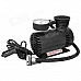 Portable Car 100PSI Air Compressor - Black (DC 12V)