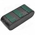 ShunWei SD-1604 Mini Flexible Rolling Door Storage Organizer Case / Box - Black