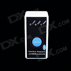 ELM327 OBD2 Bluetooth V1.5 Car Diagnostic Scanner Tool - White