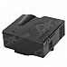 GP-1 18W DLP LED Multimedia Projector w/ Remote Controller / VGA - Black