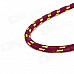 Instrument Guitar Bass Cable Cord - Dark Red + Yellow (3m-Length)