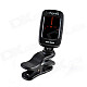 WST-640G 1.2" LCD Clip-On Tuner for Guitar - Black (1 x CR2032)