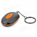 Bluetooth v4.0 Anti-Lost Alarm Device - Black + Orange (1 x CR2032)