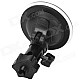 Iron Ball 360 Degrees Rotation Suction Cup Mount Holder for DP-R Series / F100 / S1 Car DVR - Black