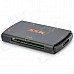 SSK SCRM/059-USB 3.0 High Speed USB 3.0 CF / Micro SD / MS / SD Card Reader - Black (64GB)