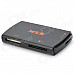 SSK SCRM/059-USB 3.0 High Speed USB 3.0 CF / Micro SD / MS / SD Card Reader - Black (64GB)