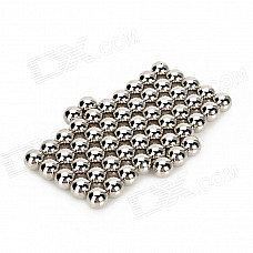 Buckyballs Magnetic Magic Beads - Silver (55 PCS / 9mm)