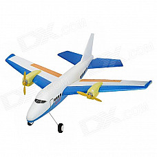 2.4GHZ 2-CH Radio Control R/C Airplane Model - Blue + White + Yellow + Orange