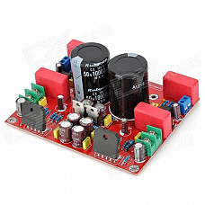 NE5532 / LM3886 Hi-Fi 2-Channel 2 x 68W High-Fidelity Amplifier Board - Red + Black (AC 28V)