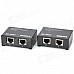 LINK-MI LM-EX30 HDMI 1080P 3D Dual Cat5E / 6 Network Cable Extender w/ IR - Black