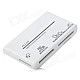 Compact All-in-One USB 2.0 Micro SDHC / MMC / RS-MMC / M2 Card Reader - White