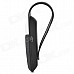 Car Bluetooth v3.0 Hands-Free Phone Supports Multi-Point Connection - White + Black