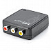 HD2R01 HDMI to AV Audio Video Converter - Black + White