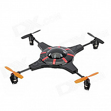 Jiajun JJ-H36/1B 4-CH 4-Axis R/C Aircraft w/ 3-Mode Gyro + Flashing Light - Red + Black + Orange