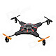 Jiajun JJ-H36/1B 4-CH 4-Axis R/C Aircraft w/ 3-Mode Gyro + Flashing Light - Red + Black + Orange