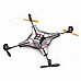 Jiajun JJ-H36/1B 4-CH 4-Axis R/C Aircraft w/ 3-Mode Gyro + Flashing Light - Red + Black + Orange